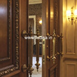 Vintage Brass Entry Door Styles BDR-2144