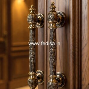 Top Brass Door Handle Ideas for Luxury Homes BDR-2147