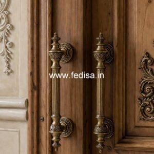Elegant Brass Door Handle for Wooden Doors BDR-2216