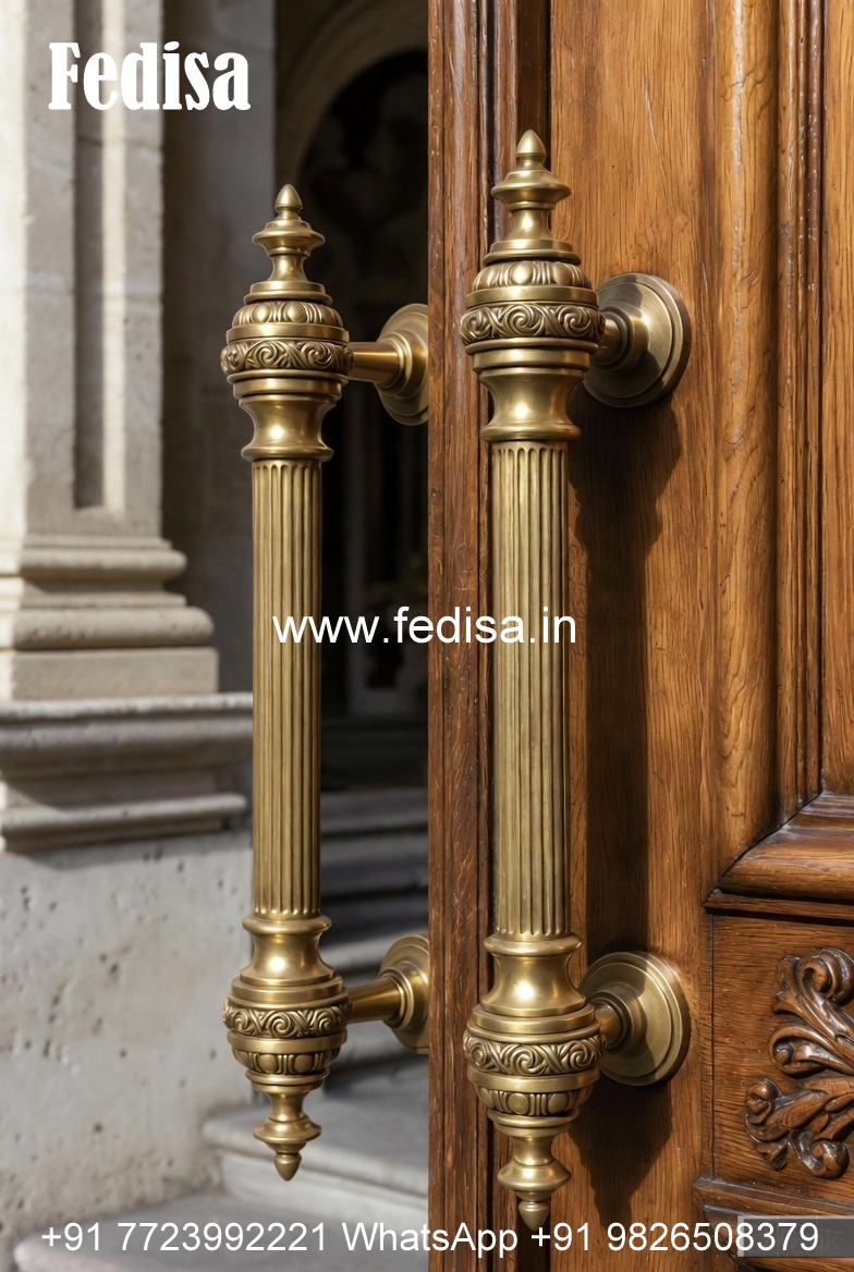 Brass Door Handle for Villa Entrance BDR-2219