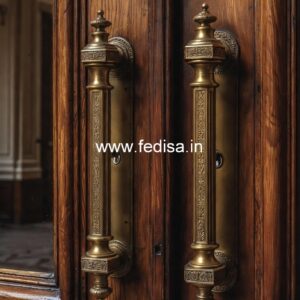 Brass Door Handle for Luxury Villas BDR-2243