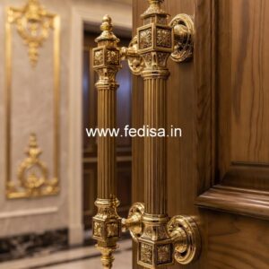 Brass Door Handle with Unique Design BDR-2300