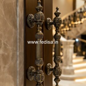 Antique Brass Door Handle Designs for Vintage Look BDR-2335
