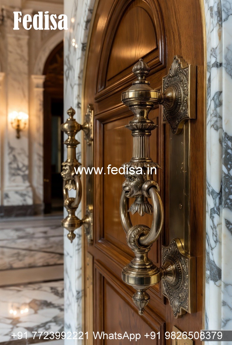 Exclusive Brass Door Handle Designs Collection BDR-2349