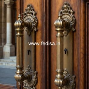 Classic Brass Door Handle Inspirations BDR-2378