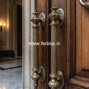 High-End Brass Door Handles for Premium Homes BDR-2383