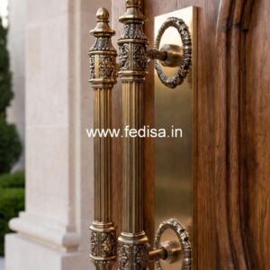 Luxury Brass Door Handles for Modern Interiors BDR-2418