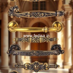Stylish Brass Handles for Luxury Doors BDR-2427