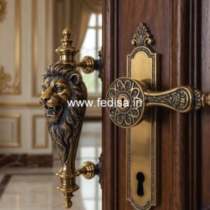 Antique Brass Door Handle Trends BDR-2506