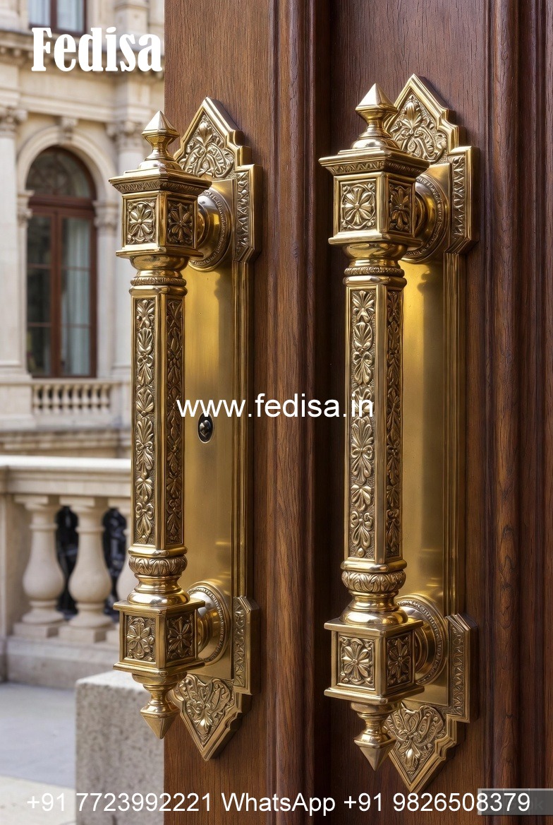 Antique Brass Door Hardware Designs BDR-2510