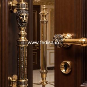 Vintage Brass Entry Door Handles BDR-2520