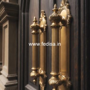 Antique Brass Door Handle Designs Vintage Style BDR-2537