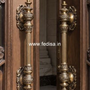 Handcrafted Brass Door Handle Designs BDR-2619