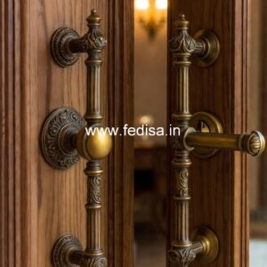 Brass Door Handle for Royal Homes BDR-2675