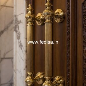 Brass Door Handle for Elegant Entry BDR-2690