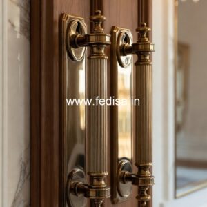 Brass Door Handle with Unique Design BDR-2702