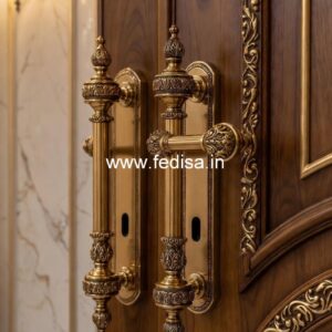 Classic Brass Door Handles for Wooden Doors BDR-2733