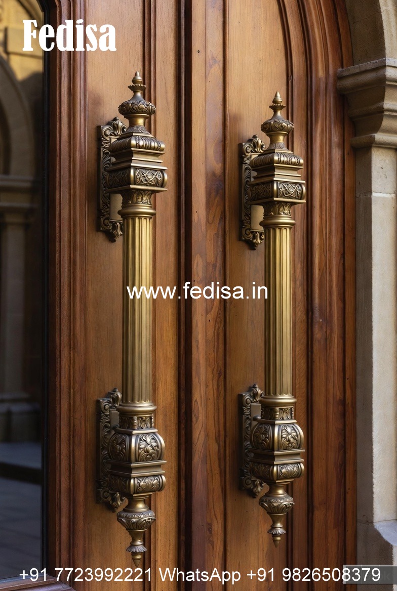 Artistic Brass Door Hardware Ideas BDR-2779