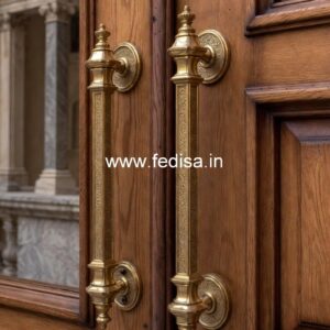 Luxury Brass Door Handle Designs for Villas BDR-2784
