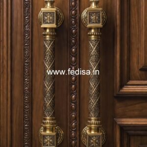 Stylish Luxury Brass Handles for Main Doors BDR-2796