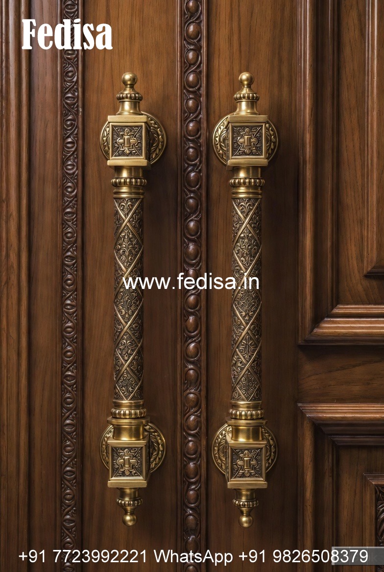 Stylish Luxury Brass Handles for Main Doors BDR-2796