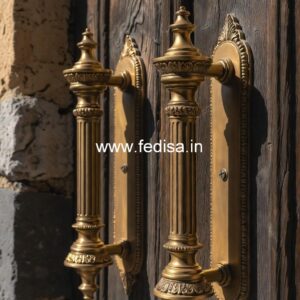 Minimal Brass Door Handle Collection BDR-2876