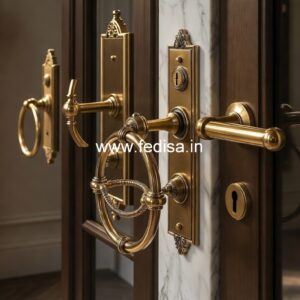 Modern Brass Door Handle for Home BDR-3012