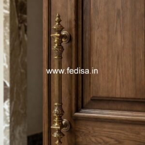Elegant Brass Door Handle for Wooden Doors BDR-3020