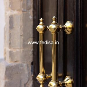 Brass Door Handle with Traditional Look BDR-3044