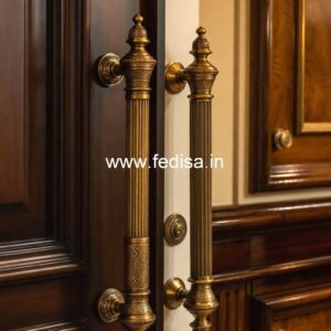 Brass Door Handle for Luxury Villas BDR-3047