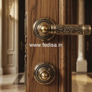 Brass Door Handle for Luxury Entry BDR-3062