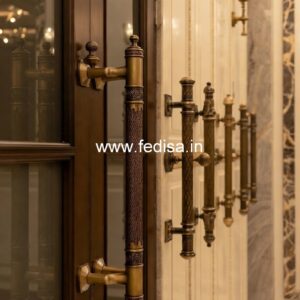 Brass Door Handle for Modern Entry BDR-3102