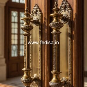 Brass Door Handle with Unique Design BDR-3104