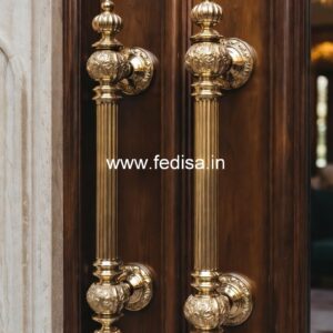 Brass Door Handle for Designer Entry BDR-3106