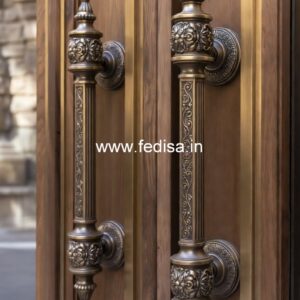 Antique Brass Door Handle Designs for Vintage Look BDR-3139