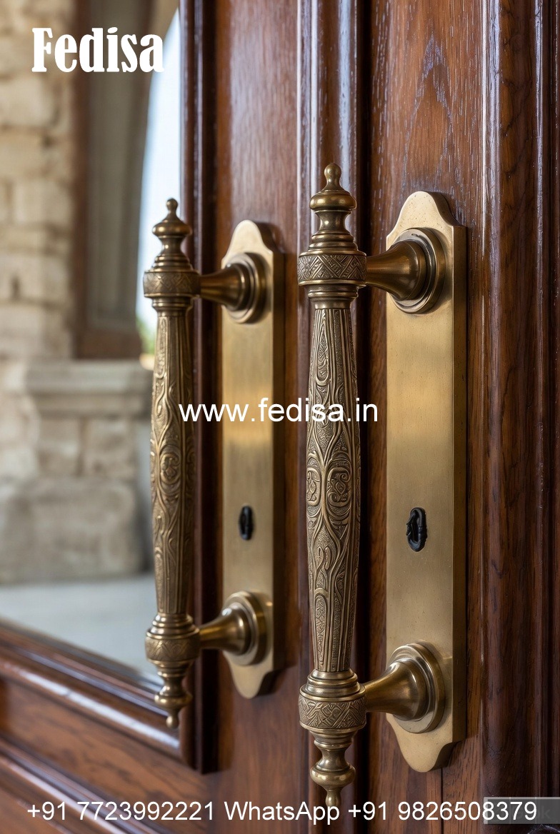 Exclusive Brass Door Handle Designs Collection BDR-3153