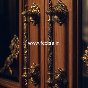 Classic Brass Door Handles for Traditional Homes BDR-3169