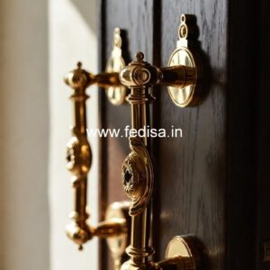 Luxury Brass Handles for Main Entry Doors BDR-3184