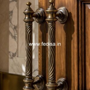 Luxury Brass Door Handle Designs for Villas BDR-3186