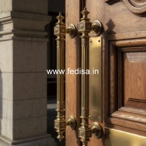 High-End Brass Door Handles for Premium Homes BDR-3187