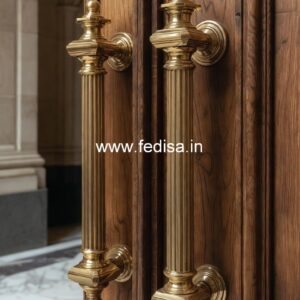 Designer Brass Door Handles for Luxury Interiors BDR-3188