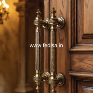 Designer Brass Handles for Luxury Doors BDR-3214