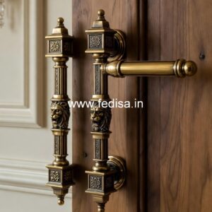 High-End Brass Handles for Entry Doors BDR-3217