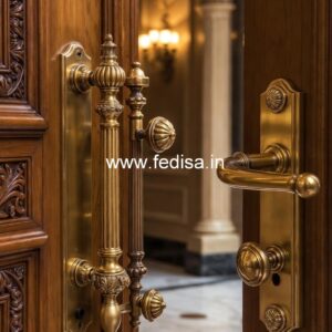 Luxury Brass Door Handles for Modern Interiors BDR-3222