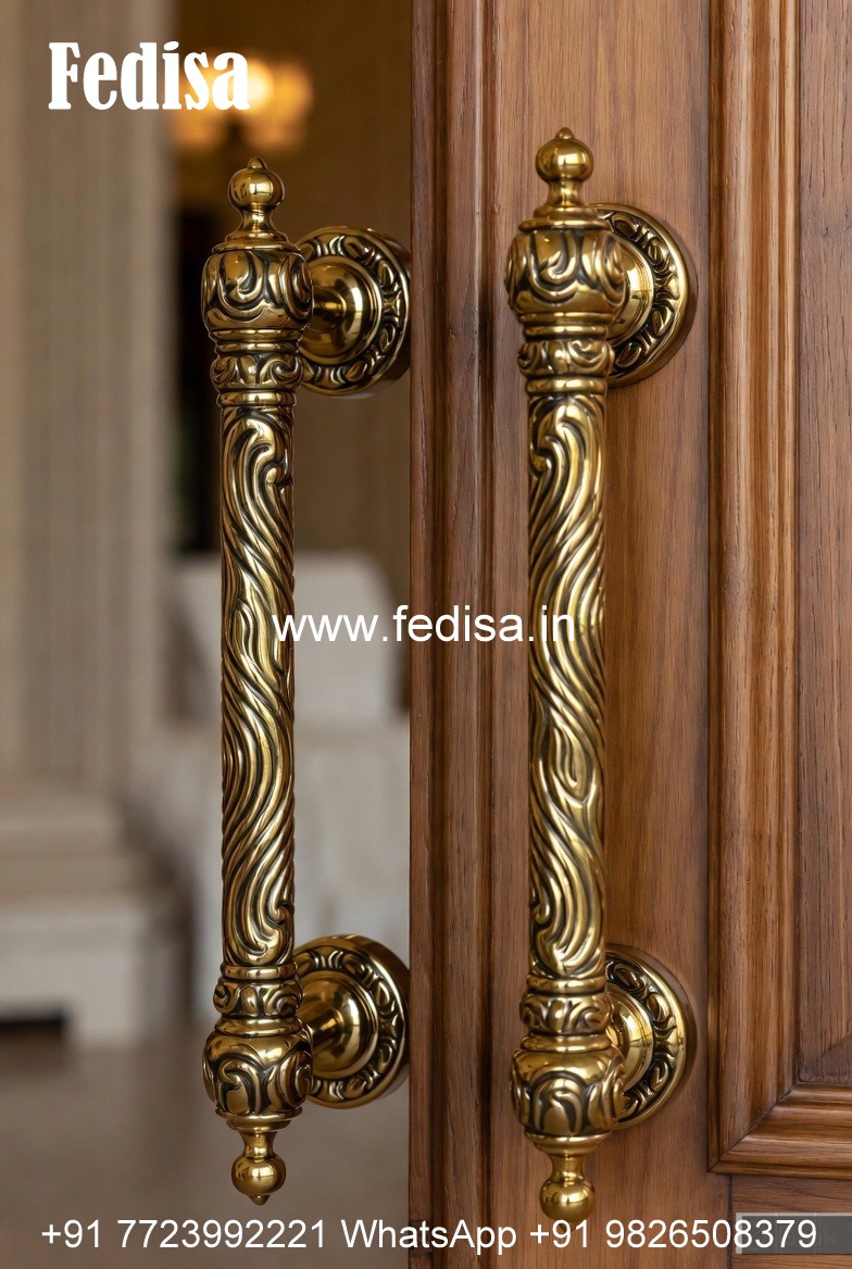 Modern Brass Door Handle Inspirations BDR-3270