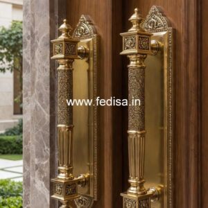 Vintage Entry Door Brass Handles BDR-3303