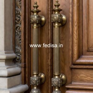 Vintage Brass Entry Door Designs BDR-3311