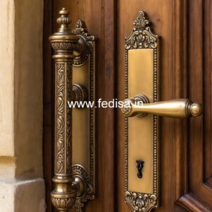 Traditional Brass Door Hardware Collection BDR-3319