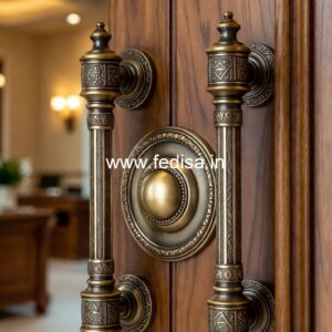 Antique Brass Door Handle Trends 2031 BDR-3349
