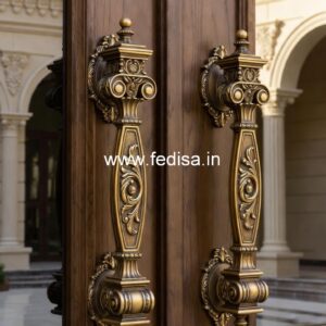 Viral Luxury Brass Door Handles BDR-3371